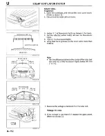 Предварительный просмотр 1249 страницы Mazda Millenia 1996 Workshop Manual