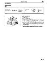 Preview for 475 page of Mazda MX-3 1995 Workshop Manual