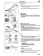 Preview for 495 page of Mazda MX-3 1995 Workshop Manual