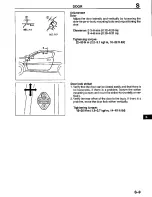 Preview for 680 page of Mazda MX-3 1995 Workshop Manual