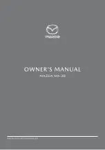 Предварительный просмотр 1 страницы Mazda MX-30 2020 Owner'S Manual