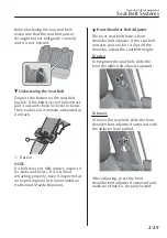 Предварительный просмотр 56 страницы Mazda MX-30 2020 Owner'S Manual