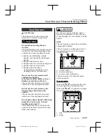 Предварительный просмотр 37 страницы Mazda MX-30 2022 Owner'S Manual Leaflet