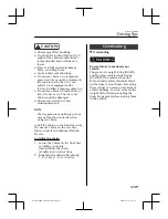 Предварительный просмотр 145 страницы Mazda MX-30 2022 Owner'S Manual Leaflet