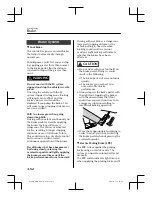 Предварительный просмотр 200 страницы Mazda MX-30 2022 Owner'S Manual Leaflet