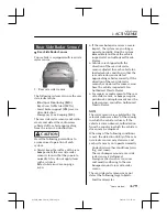 Предварительный просмотр 227 страницы Mazda MX-30 2022 Owner'S Manual Leaflet