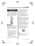 Предварительный просмотр 231 страницы Mazda MX-30 2022 Owner'S Manual Leaflet