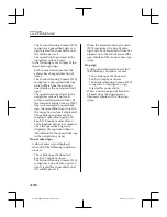 Предварительный просмотр 244 страницы Mazda MX-30 2022 Owner'S Manual Leaflet