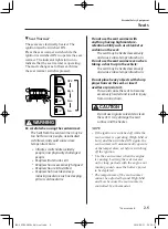 Предварительный просмотр 19 страницы Mazda mx-5 2017 Owner'S Manual