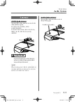 Предварительный просмотр 235 страницы Mazda mx-5 2017 Owner'S Manual