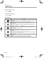 Предварительный просмотр 260 страницы Mazda mx-5 2017 Owner'S Manual