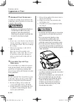 Предварительный просмотр 426 страницы Mazda mx-5 2017 Owner'S Manual