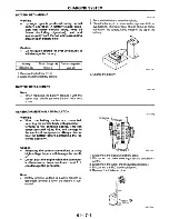 Предварительный просмотр 181 страницы Mazda MX-5 Miata 1997 Workshop Manual