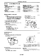 Предварительный просмотр 189 страницы Mazda MX-5 Miata 1997 Workshop Manual