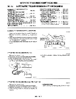 Предварительный просмотр 501 страницы Mazda MX-5 Miata 1997 Workshop Manual