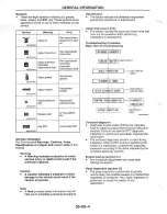 Предварительный просмотр 6 страницы Mazda MX-6 1998 Workshop Manual