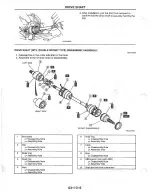 Предварительный просмотр 610 страницы Mazda MX-6 1998 Workshop Manual