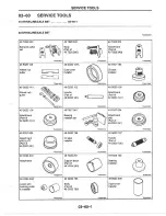 Предварительный просмотр 618 страницы Mazda MX-6 1998 Workshop Manual