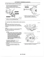 Предварительный просмотр 834 страницы Mazda MX-6 1998 Workshop Manual