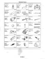 Предварительный просмотр 881 страницы Mazda MX-6 1998 Workshop Manual