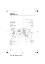 Предварительный просмотр 6 страницы Mazda MX-6 Manual