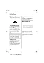 Предварительный просмотр 64 страницы Mazda MX-6 Manual