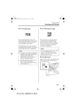 Предварительный просмотр 97 страницы Mazda MX-6 Manual