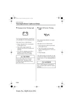 Предварительный просмотр 106 страницы Mazda MX-6 Manual