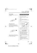 Предварительный просмотр 115 страницы Mazda MX-6 Manual