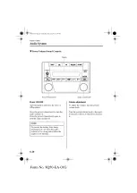 Предварительный просмотр 136 страницы Mazda MX-6 Manual