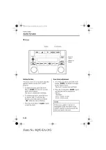 Предварительный просмотр 138 страницы Mazda MX-6 Manual