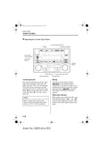 Предварительный просмотр 142 страницы Mazda MX-6 Manual