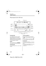 Предварительный просмотр 144 страницы Mazda MX-6 Manual