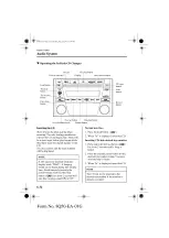 Предварительный просмотр 148 страницы Mazda MX-6 Manual