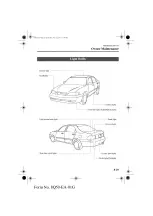 Предварительный просмотр 205 страницы Mazda MX-6 Manual