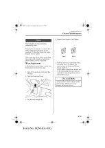 Предварительный просмотр 211 страницы Mazda MX-6 Manual