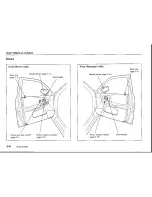 Предварительный просмотр 10 страницы Mazda Protege 2001 Owner'S Manual