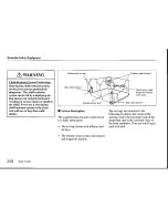 Предварительный просмотр 44 страницы Mazda Protege 2001 Owner'S Manual