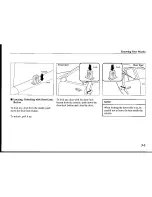 Предварительный просмотр 61 страницы Mazda Protege 2001 Owner'S Manual