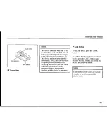 Предварительный просмотр 65 страницы Mazda Protege 2001 Owner'S Manual