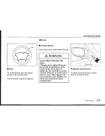 Предварительный просмотр 79 страницы Mazda Protege 2001 Owner'S Manual