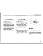 Предварительный просмотр 83 страницы Mazda Protege 2001 Owner'S Manual