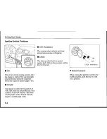 Предварительный просмотр 102 страницы Mazda Protege 2001 Owner'S Manual