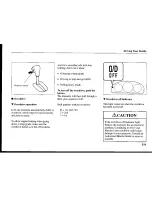 Предварительный просмотр 109 страницы Mazda Protege 2001 Owner'S Manual