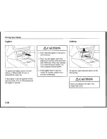 Предварительный просмотр 138 страницы Mazda Protege 2001 Owner'S Manual