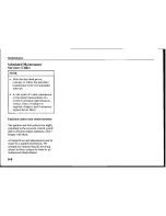 Предварительный просмотр 228 страницы Mazda Protege 2001 Owner'S Manual