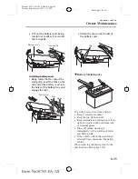 Предварительный просмотр 32 страницы Mazda PROTEGE 5 Maintenance And Care