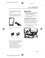 Предварительный просмотр 48 страницы Mazda PROTEGE 5 Maintenance And Care