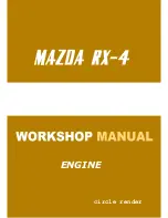 Mazda RX-4 1974 Workshop Manual preview