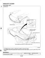 Предварительный просмотр 284 страницы Mazda RX-7 1993 Service Highlights